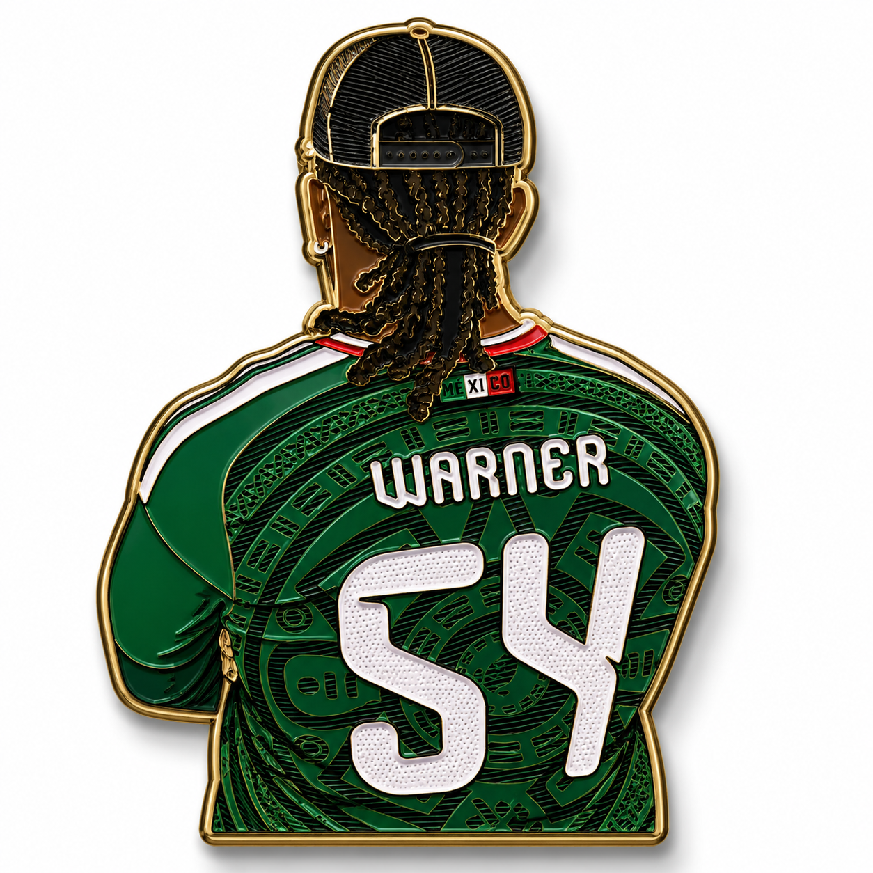 PRE-ORDER | Warner #54 Mexico Jersey Pin
