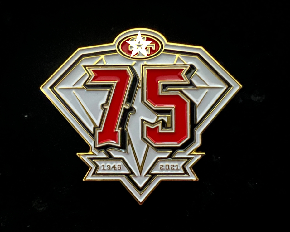 75th Anniversary Pin