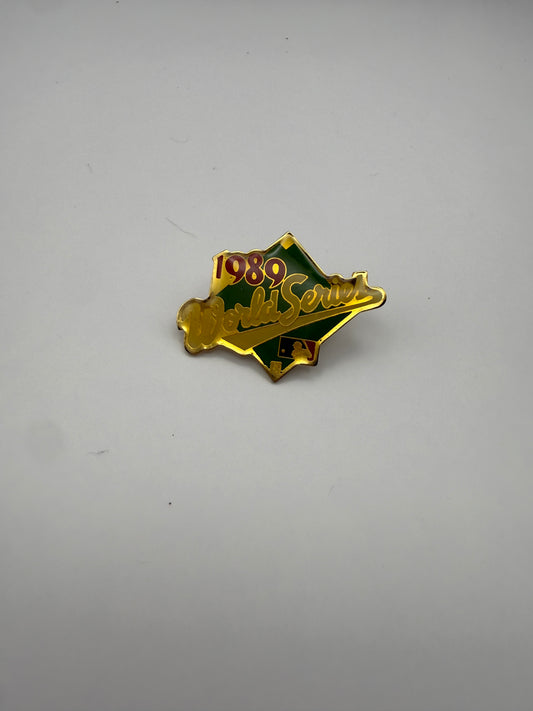 1989 A’s World Series Pin