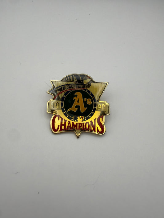 1990 Oak A’s Champions Pin