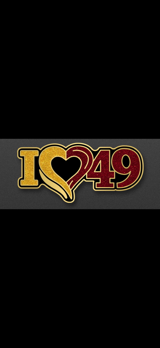 I HEART 49 Pin