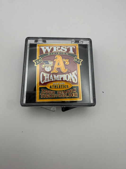 2003 A’s Championship Pin