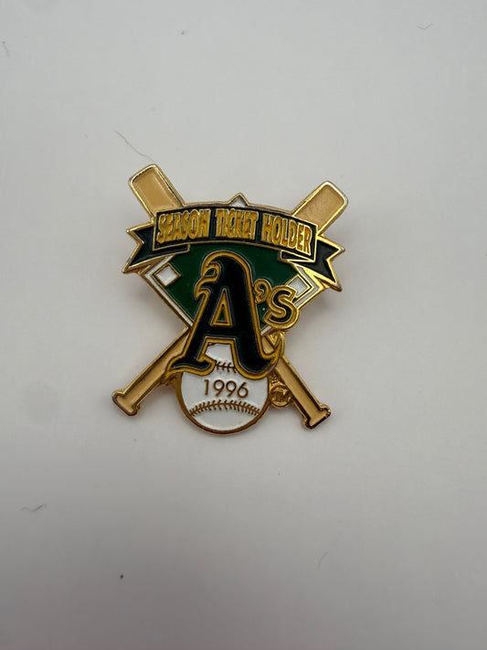 1996 Season ticket holder Pin A’s