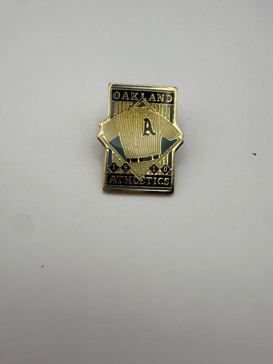 1991 “1910 A’s Baseball Jersey" collectible lapel pin.